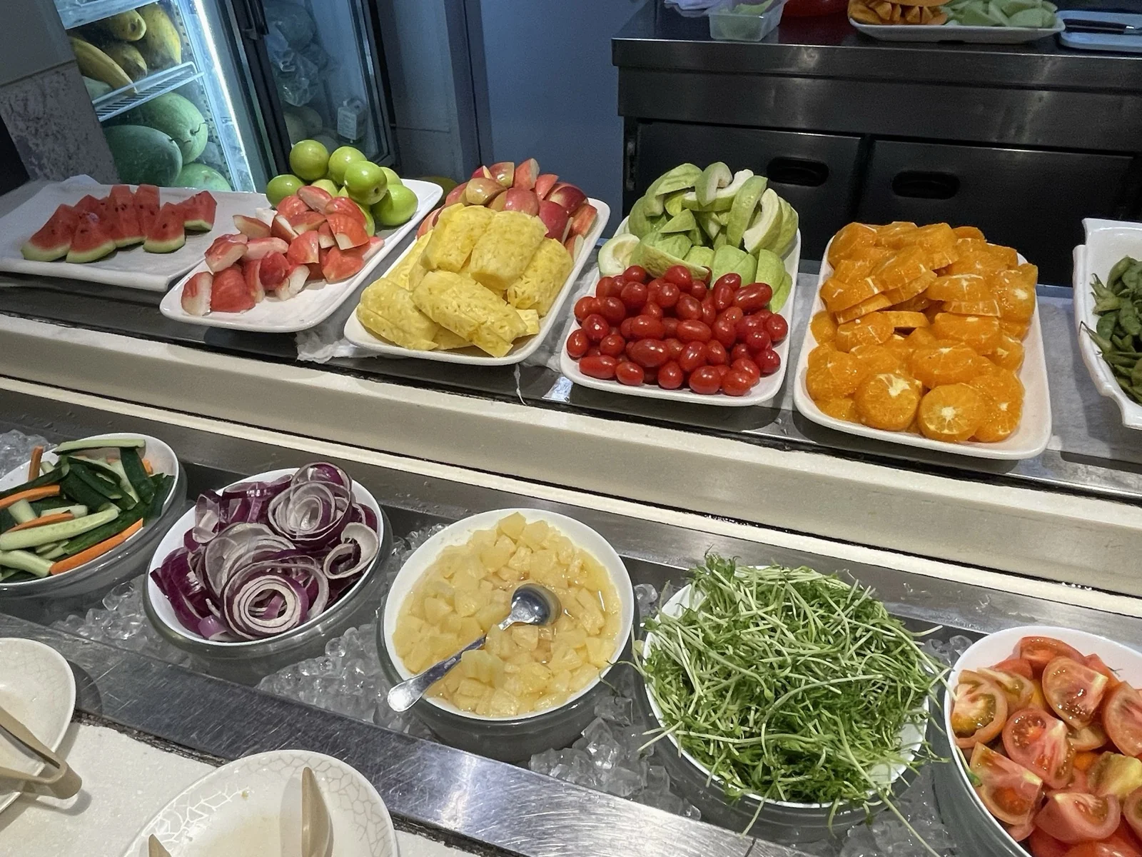 我家牛排Buffet水果