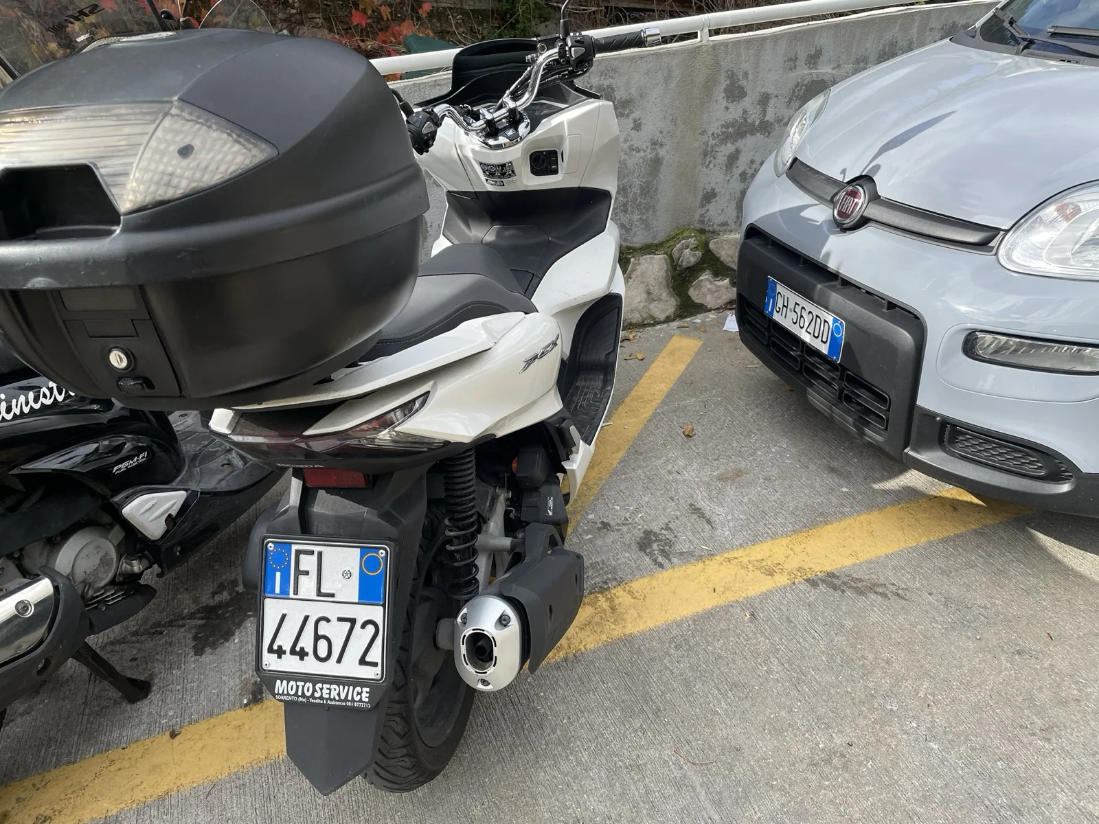 機車停車