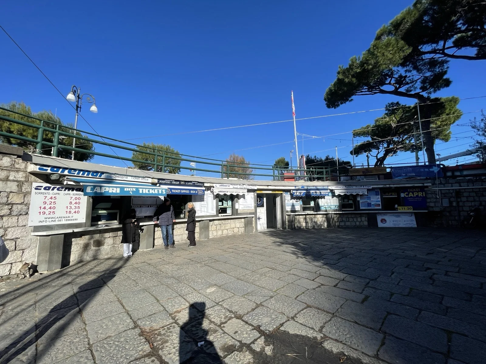Capri Island購票處