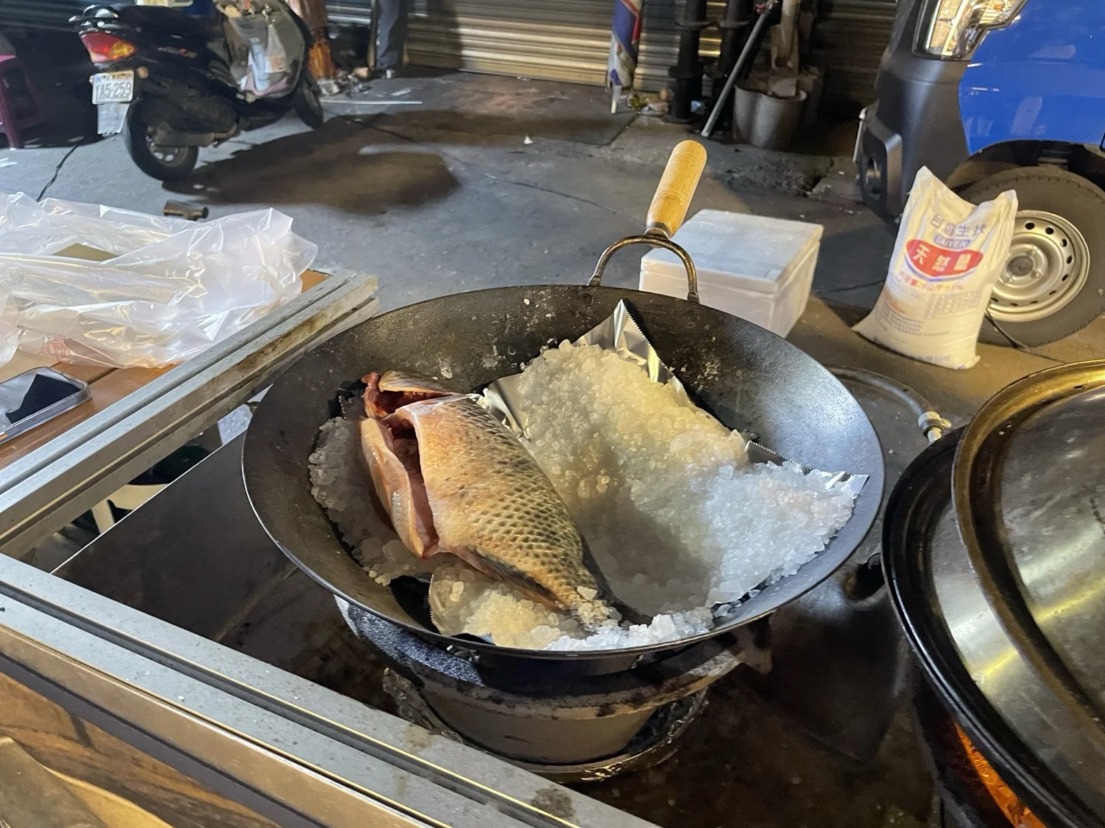 鹽烤吳郭魚
