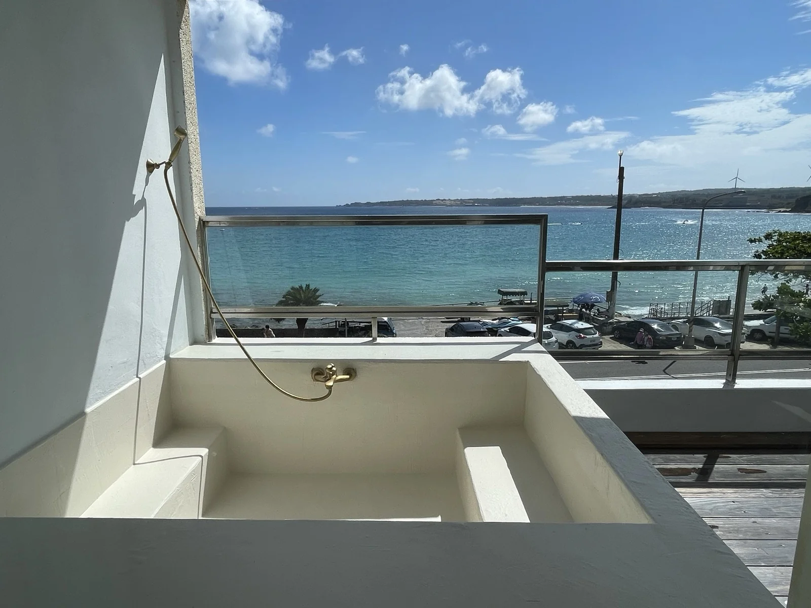 蝴蝶旅店_陽台SPA
