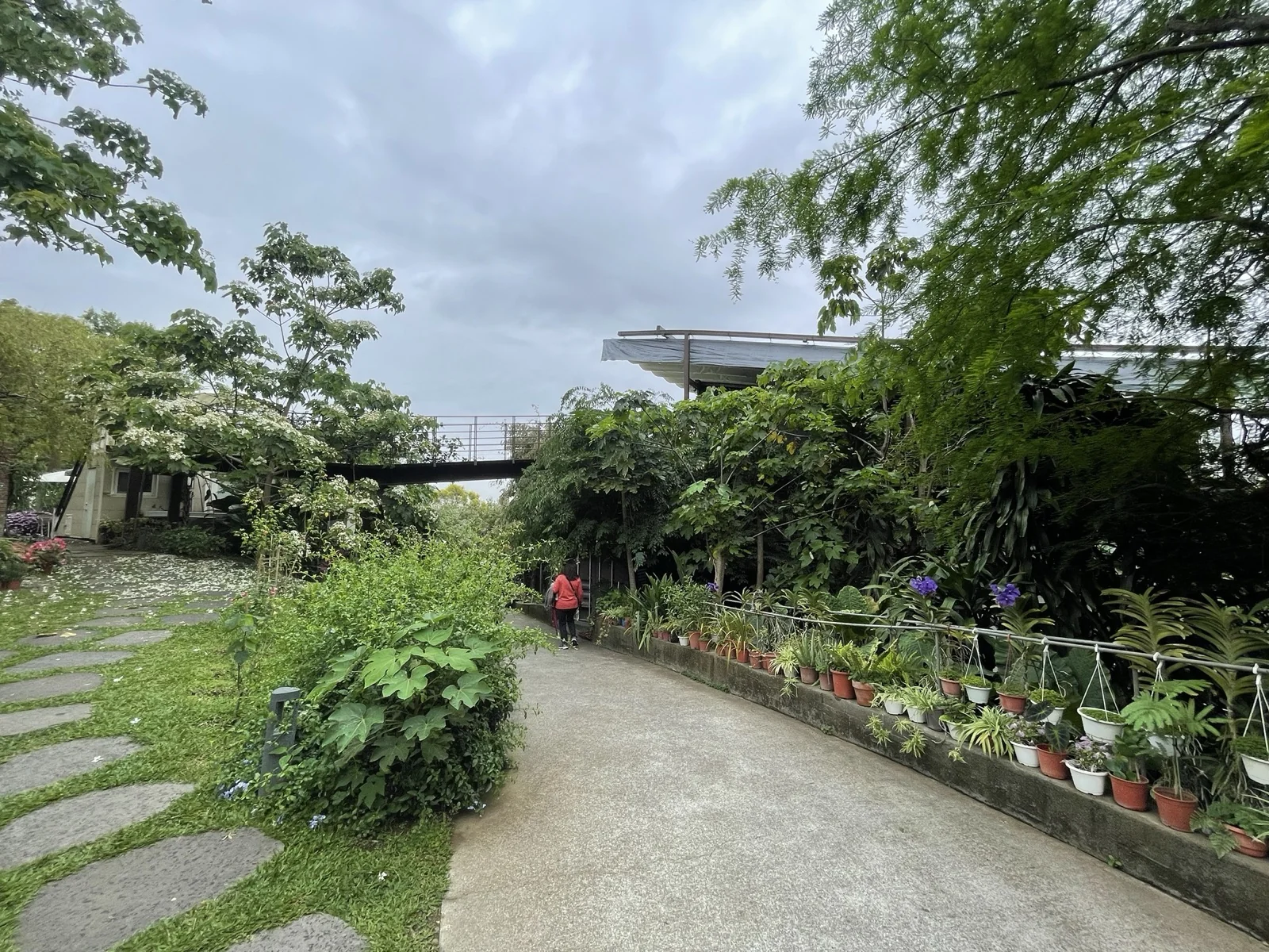 幸福山丘_花園走道
